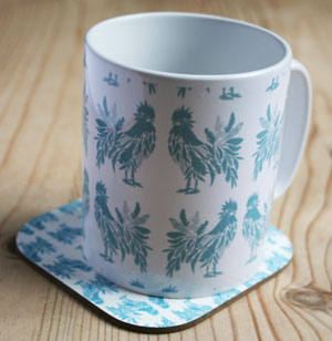 hen mug
